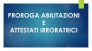Proroghe abilitazioni e attestati irroratrici